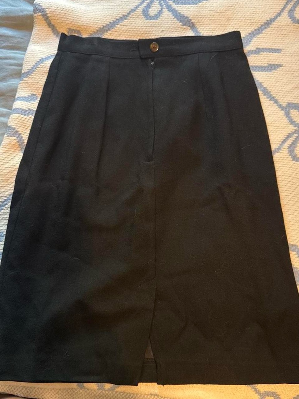 Classic Black Pencil Skirt - Women's Tailored Work Skirt